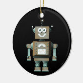 Retro Speelgoed Robot Ornament (dk) (Links)