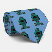 Retro Speelgoed Robot Stropdas (Opgerold)