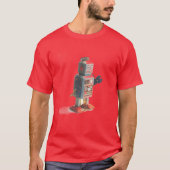 Retro Speelgoed Robot T-shirt (Voorkant)