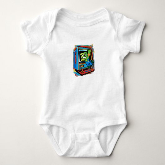 Retro spelcomputer romper (Voorkant)