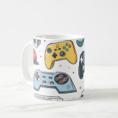 Retro spellen koffiemok (Voorkant links)