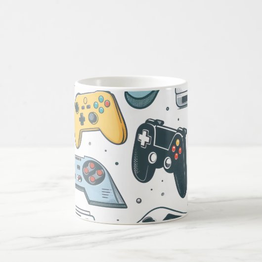 Retro spellen koffiemok (Center)