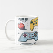 Retro spellen koffiemok (Links)