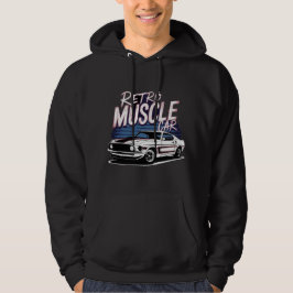 Retro Spier Auto hoodie