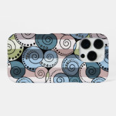 Retro, spiraal iPhone hoesje (Achterkant horizontaal)