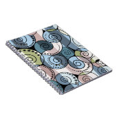 Retro, spiraal notitieboek (Rechterzijde)