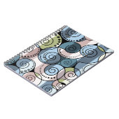 Retro, spiraal notitieboek (Linkerzijde)