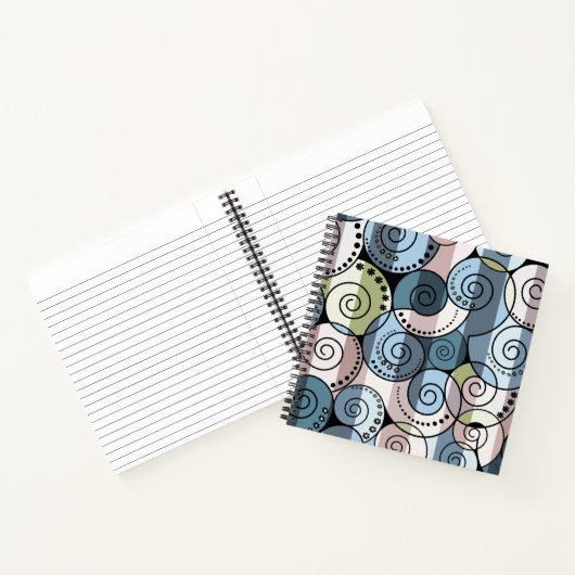 Retro, spiraal notitieboek (Binnen)