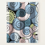 Retro, spiraal planner (Achterkant)
