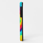 Retro Spiral Rainbow Tie Dye Case-Mate iPhone Case (Achterkant/links)