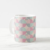 Retro Spiral Vibes Koffiemok (Voorkant links)
