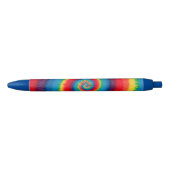 Retro Spiral Zwarte Inkt Pen (Voorkant)