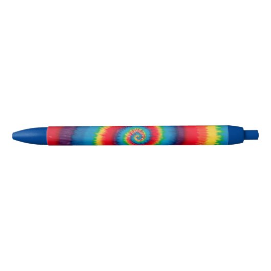 Retro Spiral Zwarte Inkt Pen (Voorkant)