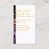 retro spirograaf visitekaartje (Achterkant)