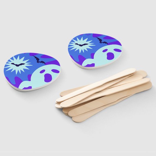 Retro Spooktacular Halloween Party Handwaaier (Niet-gemonteerd)