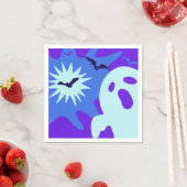 Retro Spooktacular Halloween Party Servet (Insitu)