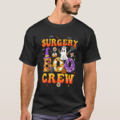 Retro Spooky Chirurgie Boo Crew Chirurgische Tech  T-shirt (Voorkant)