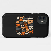 Retro Spooky Leraar Era Halloween Case-Mate iPhone Case (Achterkant (horizontaal))