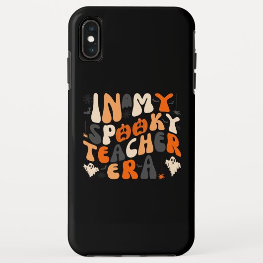 Retro Spooky Leraar Era Halloween Case-Mate iPhone Case (Achterkant)