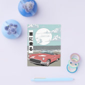 Retro sportwagen flyer (Enkel)