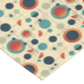 Retro Spots en Stippen Tafelkleed (Gekanteld)