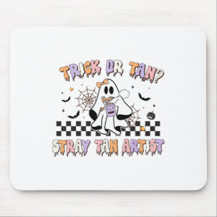 Retro Spray Tan Artist Halloween Ghosts Sunless Ta Muismat