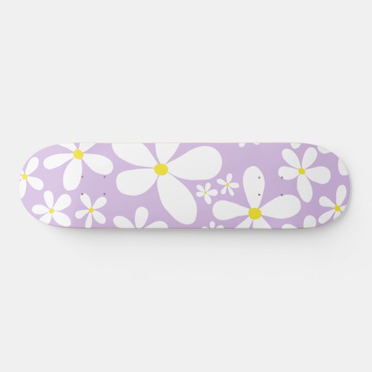 Retro Spring Daisies #1 #decor #art Persoonlijk Skateboard (Horizontaal)