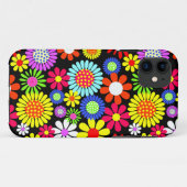 Retro spring hippie flower power Case-Mate iPhone case (Achterkant (horizontaal))