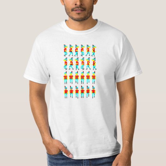 Retro Sprites T-shirt (Voorkant)