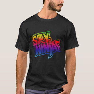 Retro Spy-Ninja Classic Arts Rainbows Essential Vi T-shirt