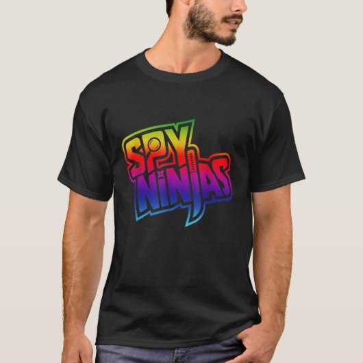 Retro Spy-Ninja Classic Arts Rainbows Essential Vi T-shirt (Voorkant)