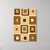 Retro Square op Canvas (Voorkant)