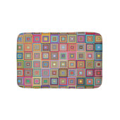 Retro Squares Badmat (Voorkant)