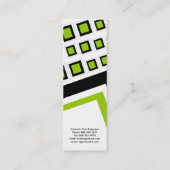 Retro Squares Mini Visitekaartjes (Achterkant)