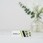 Retro Squares Mini Visitekaartjes (Staand voorkant)