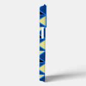 Retro Squares Modern Geometric Pattern Case-Mate iPhone Case (Achterkant / Rechts)