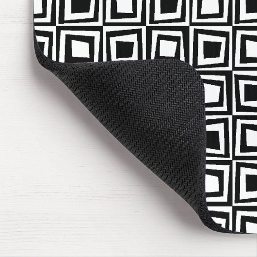 Retro Squares Muismat (Hoek)