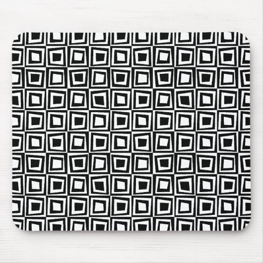 Retro Squares Muismat (Voorkant)