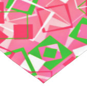 Retro Squares Patroon Medium Tafelloper (Hoek)