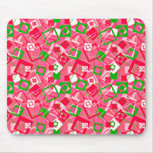 Retro Squares Patroon