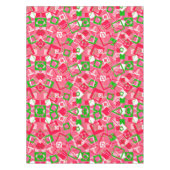 Retro Squares Patroon Tafelkleed (Voorkant)