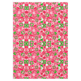 Retro Squares Patroon Tafelkleed