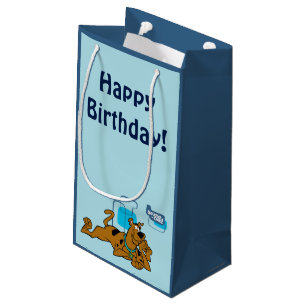 Retro Squares Scooby-Doo neer Klein Cadeauzakje