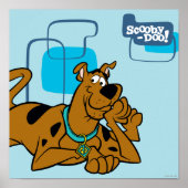 Retro Squares Scooby-Doo neer Poster (Voorkant)