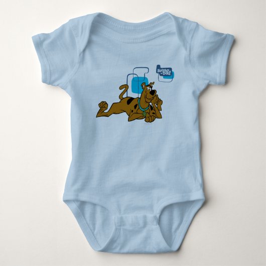 Retro Squares Scooby-Doo neer Romper (Voorkant)