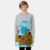 Retro Squares Scooby-Doo neer Schort (Gedragen)