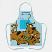 Retro Squares Scooby-Doo neer Schort (Voorkant)