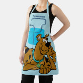 Retro Squares Scooby-Doo neer Schort (Insitu)