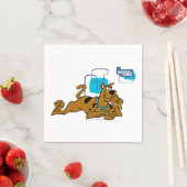 Retro Squares Scooby-Doo neer Servetten (Insitu)