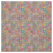 Retro Squares Stof (Swatch)